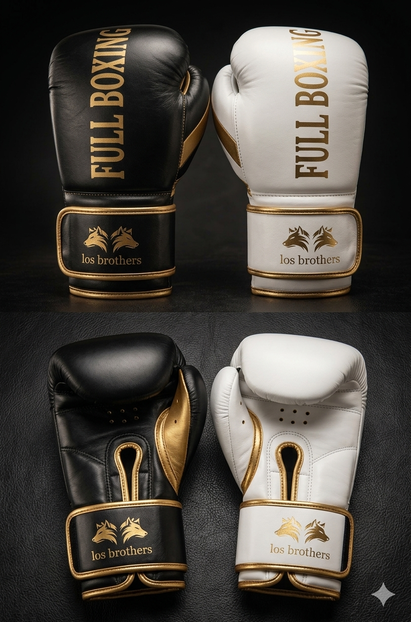 Full Boxing Gloves & Wraps